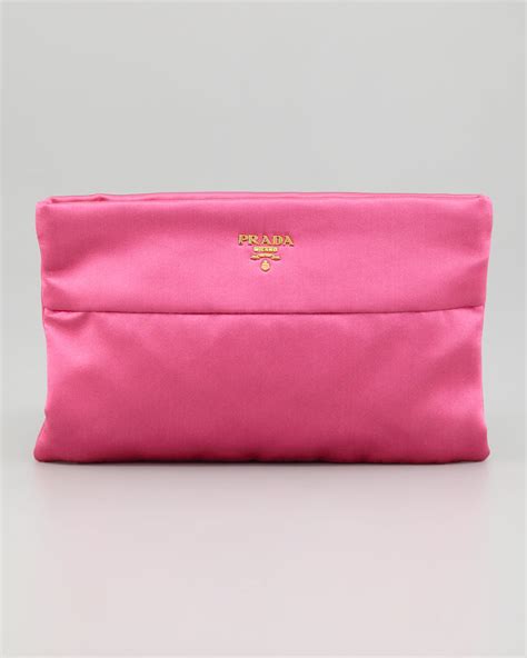 prada clutch pink with flowers|Prada official website usa.